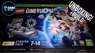 Lego Dimensions Starter Pack Unboxing And Build Plus Preview Of Level Packs Xbox One