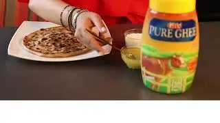 Gits Ghee completes your meal - Paratha