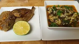 PESCADINHAS DE RABO NA BOCA COM ARROZ DE GRELOS🇵🇹