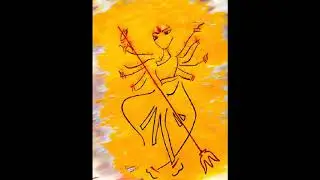 Durga Puja Animation with Pygame Flame Particle System