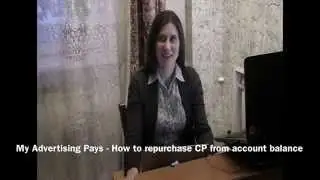 My Advertising Pays - How to repurchase CP from account balance