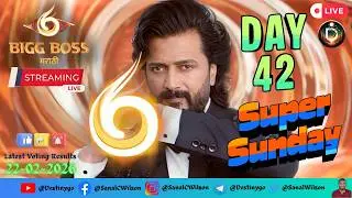 🔴LIVE : Bigg Boss Marathi Season 6 Voting Result 22-Feb-2026 Day 42 #jiohotstar #biggbossmarathi