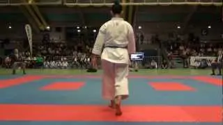 Karate1 PL, Frankfurt/Hanau 2012 - Kata female FINAL - KAJIKAWA vs. NGUYEN