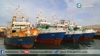 Dabapress - إستعدادات ضباط وبحارة الصيد بأعالي البحار لموسم اصطياد الرخويات بطانطان