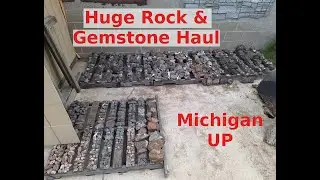 Massive Gem & Mineral Haul From Copper Mines In Michigan UP