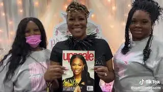 Upscale Magazine 1989 Takeover with Kandi Burruss.
