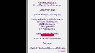 adani thermal power plant job vacancy | mechanical maintenance engineer interview | interview