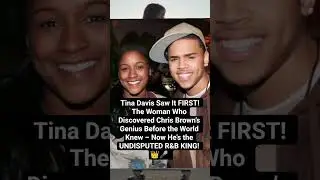 Tina Davis a woman who discovered Chris Talent #chrisbrown #teambreezy #breezybowl #shorts