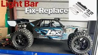 Ремонт светодиодной балки Losi DBXL-E (снятая с производства деталь) &mdash; дешево и прочнее, чем заво...