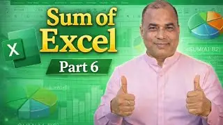 Magic of Sum in Excel | Smart & Fast CalculationExcel ka Magic 🔥 | SUM Function ka Kamal