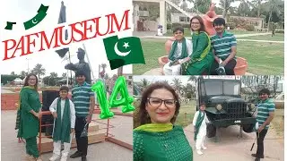 14 August Celebration In Pakistan  | PAF Museum Karachi | Hum Teen daily Vlog
