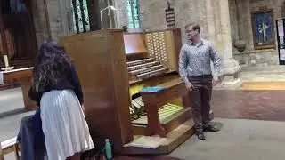 Recital at Selby Abbey recorded LIVE