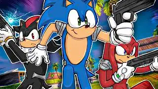 So Sonic is allowed to use Guns now...