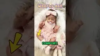 Perfect Christmas Gift for Kids - Wooroy Reborn Baby Doll #babydoll #birthdaygift #christmasgifts