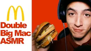 ASMR EATING DOUBLE BIG MAC