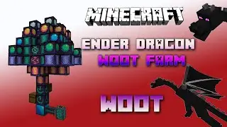 Ender Dragon Farm 💠 Woot Factory 💠 Minecraft Woot Tutorial 💠 English 💠 #Minecraft