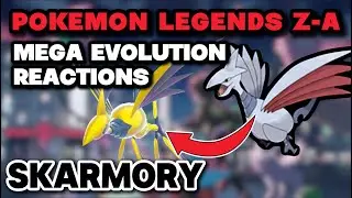 Реакции на мегаэволюцию Скармори в Pokemon Legends Z-A
