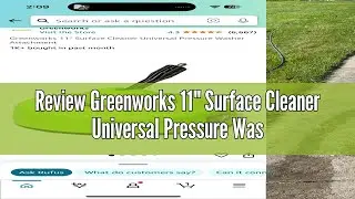 Review Greenworks 11