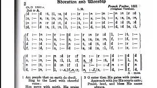 Methodist hymn 2 (MHB 2) old version