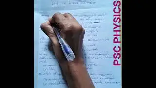 PSC PHYSICS- UPSA-2016 #pscphysics #upsa2016