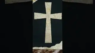 Holy Cross #mysilentsky #cross #artsandcrafts #art #aesthetic #calm