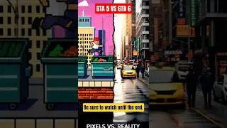 GTA 5 vs GTA 6: The Reality Shift! 🤯 #gta #Shorts #facts