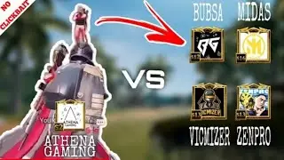 Athena Gaming killed by other you tubers!! Athena vs midas; bubsa; simple gaming