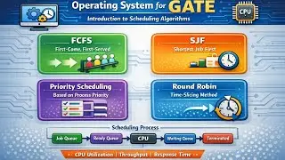 Operating System for GATE | Introduction to Scheduling Algorithms | Day 01 Part 01