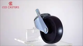 CCE CASTERS-Screw Stem 3 Inch Polypropylene Caster Wheel