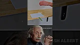 SIGMA PHYSICS TEACHER🗿 - PAPER AND BALL EXPERIMENT #shorts #physics