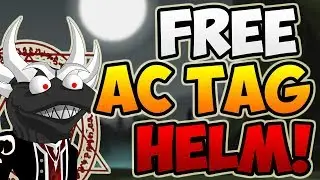 NEW AC tag helm! FREE!!!! AQWORLDS 2019