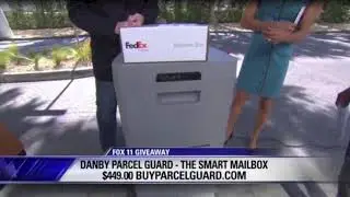 Dr. Gadget introduces the Danby Parcel Guard on Fox LA