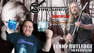 Sanctuary  Lenny Rutledge Interview Into The Mirror Black 30th w/ Gino Alache Rockum Radio 101.9FM