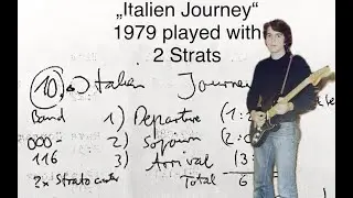 Robert Markley - Italien Journey (Part 1-3) / Recording 1979 w/a Fender Stratocaster #instrumental