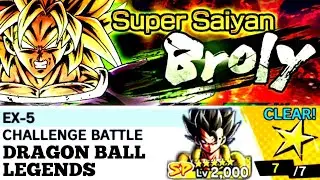 Ex5 Challenge Battle SSJ Broly Event Dragon Ball legends