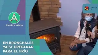 En Bronchales ya se preparan para el frío