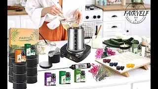 FAIRYELF Candle Making Kit with Wax Melter