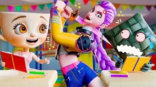 RUMI na ESCOLA! Guerreiras do K Pop Animação