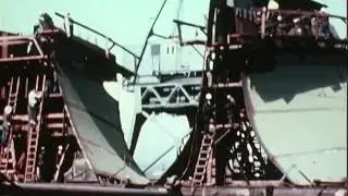 Ship Building In WW2 : Birth Of Victory 1940s American Shipyards Educational Documentar