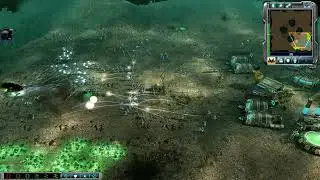 Command & Conquer 3 Tiberium Wars | GDI vs Scrin Skirmish | Redzone Rampage