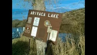 Fantastic scenery around Arivaca Lake on December 31, 2017