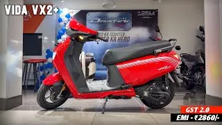 Hero Vida VX2 Plus (3.4kWH) | GST 2.0 - On Road Price 😱