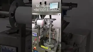 Kuding tea triangle tea bag automatic packing machine, tea packaging machine苦丁茶三角茶包自动包装机