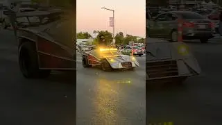 Mad Max C7 leaving SEMA SHOW 2024