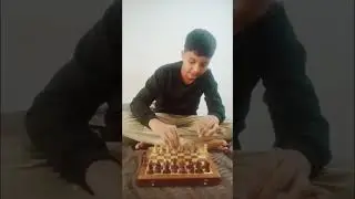 Palm wooden chessboard unboxing video #Chess