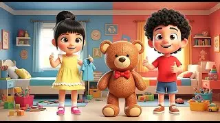 Messy Room Cleanup | 3D Cartoon 2025 | Rhyme & Nursery Poem | Learning Cartoon Video | Kids Video