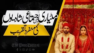 Beautiful Collective Marriage Event Organized in Matiari | Report by Ali Raza | The POST Digital 
