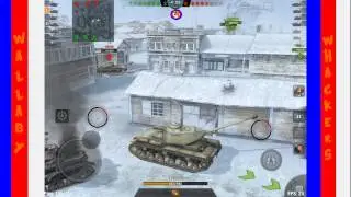 World Of Tanks Blitz :  Top Gun on KV-1S