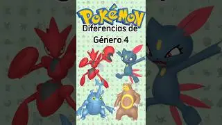 Pok&eacute;mon with Gender Differences | Part 4 #pokemon #pok&eacute;mon #nintendo #anime #pokemongo