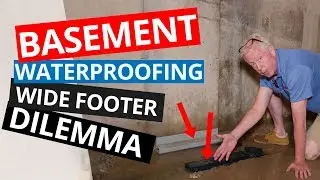 Basement Waterproofing Systems Comparison | Wide Foundation Footer Failure